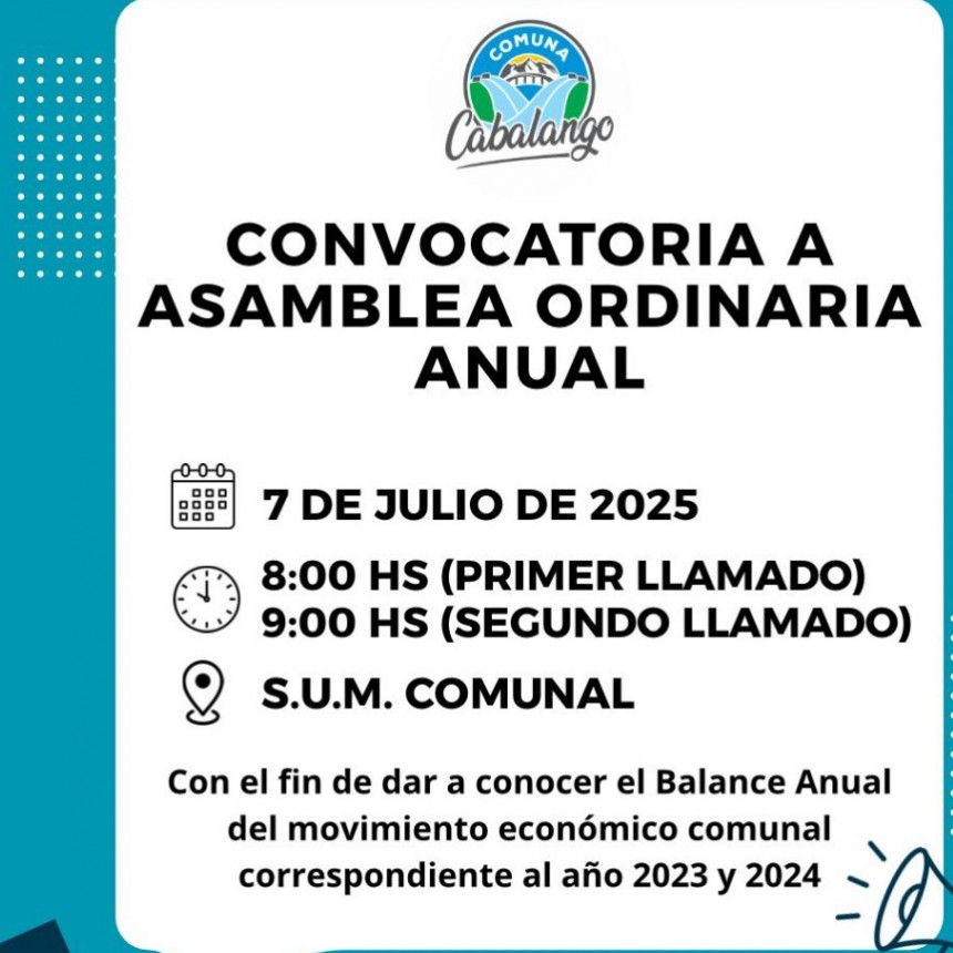 ASAMBLEA ORDINARIA